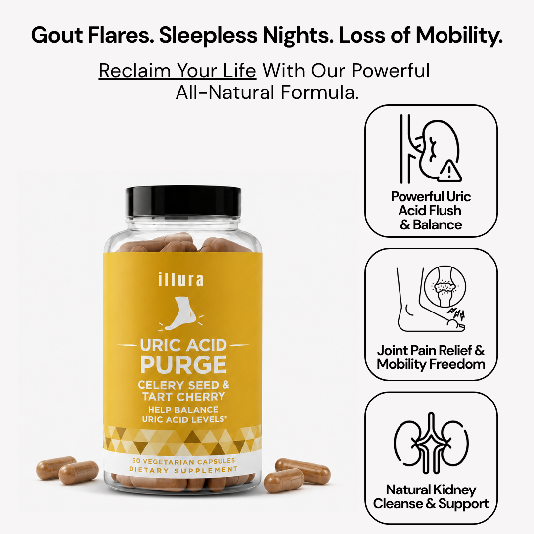 Uric Acid Support Capsules (1,404mg)