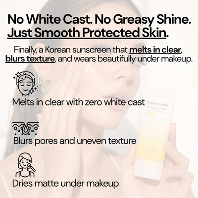 Korean Invisible Blurring Sunscreen (SPF 40)