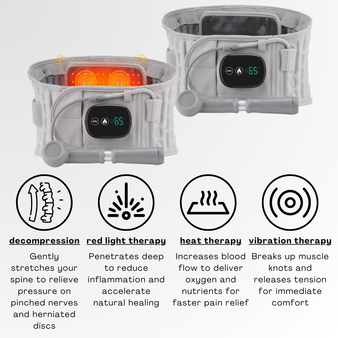 SpineAlign 4-in-1 Back Relief Belt
