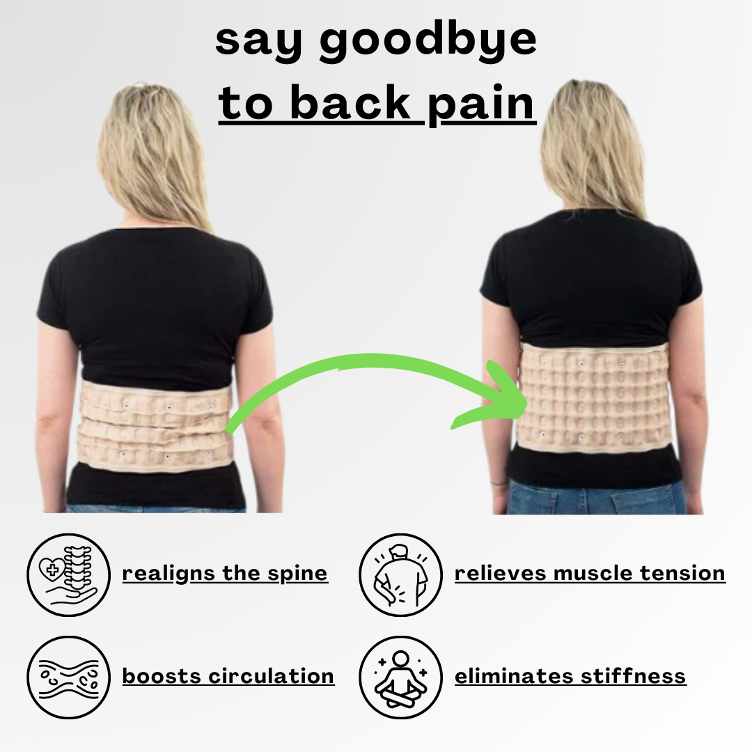 SpineAlign 4-in-1 Back Relief Belt