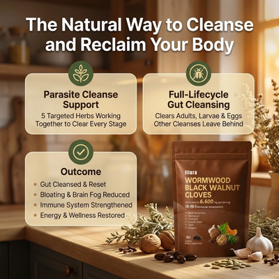 Wormwood Black Walnut Clove Softgels