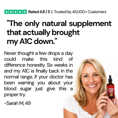 Berberine + Ceylon Cinnamon A1C Support Drops (500mg)