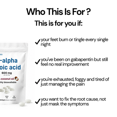 R-Alpha Lipoic Acid Softgels (600mg)
