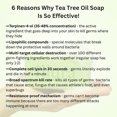 Tea Tree Oil Antifungal Soap Bar