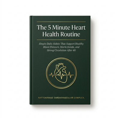 [E-Book] The 5 Minute Heart Health Routine: Simple Daily Habits That Support Healthy Blood Pressure, Warm Hands, and Strong Circulation After 40