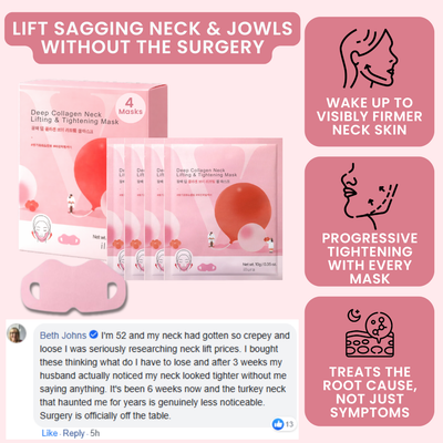 Deep Collagen Neck Lifting & Tightening Mask